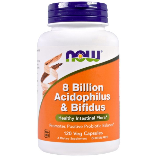 8 Billion Acidophilus & Bifidus 120kaps. 8 Billion Acidophilus & Bifidus 120kaps.