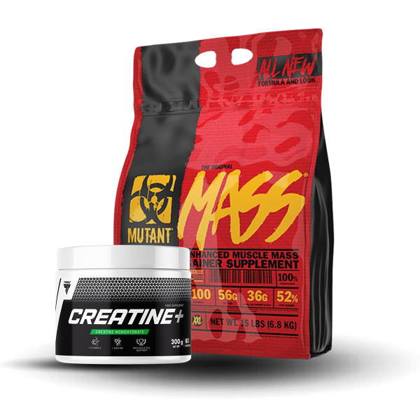 PVL Mutant Mass 6800g + Trec Creatine 300g PVL Mutant Mass 6800g + Trec Creatine 300g