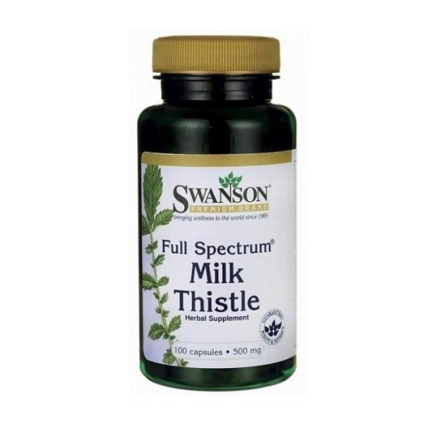 Full Spectrum Milk Thistle 500mg 100kaps.