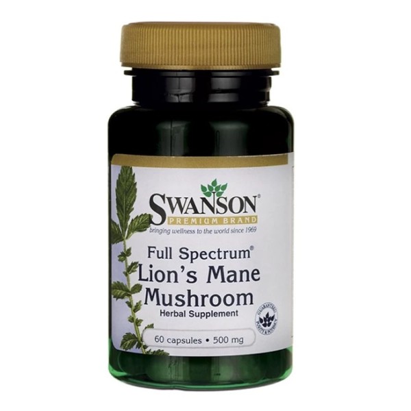 Full Spectrum Lion's Mane Mushroom 60kaps.