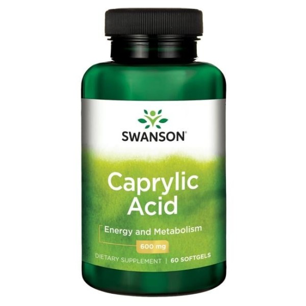 Caprylic Acid 60kaps. Caprylic Acid 60kaps.