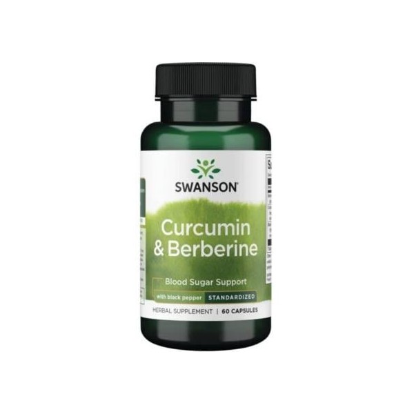 Curcumin & Berberine with Black Piper 60kaps. Curcumin & Berberine with Black Piper 60kaps.