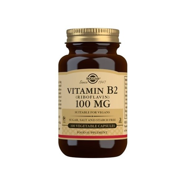 Vitamin B2 100mg 100kaps. Vitamin B2 100mg 100kaps.