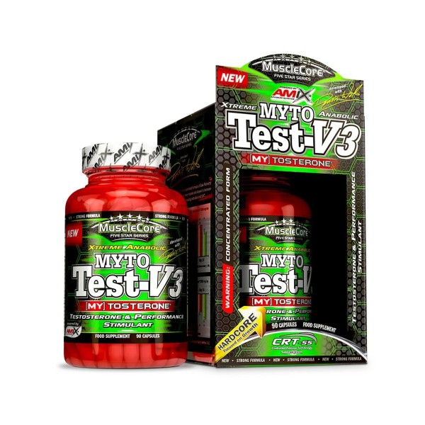 MuscleCore MytoTest V3 BOX 90kaps. MuscleCore MytoTest V3 BOX 90kaps.