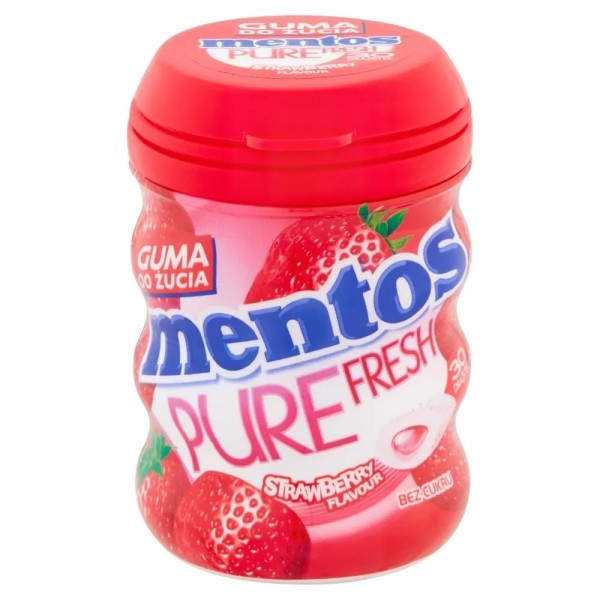 Pure Fresh Strawberry Sugar Free 60g Wyprzedaż! Pure Fresh Strawberry Sugar Free 60g Wyprzedaż!