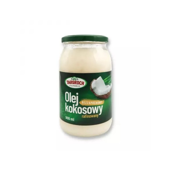 Olej kokosowy rafinowany 900ml Olej kokosowy rafinowany 900ml
