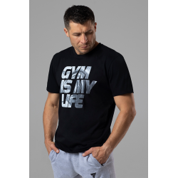 Sports T-Shirt Gym is My Life 125 Black
