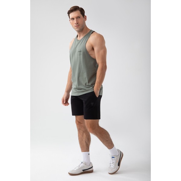 Zielony tank top męski TW BASIC TANK TOP 180 M GREEN Zielony tank top męski TW BASIC TANK TOP 180 M GREEN