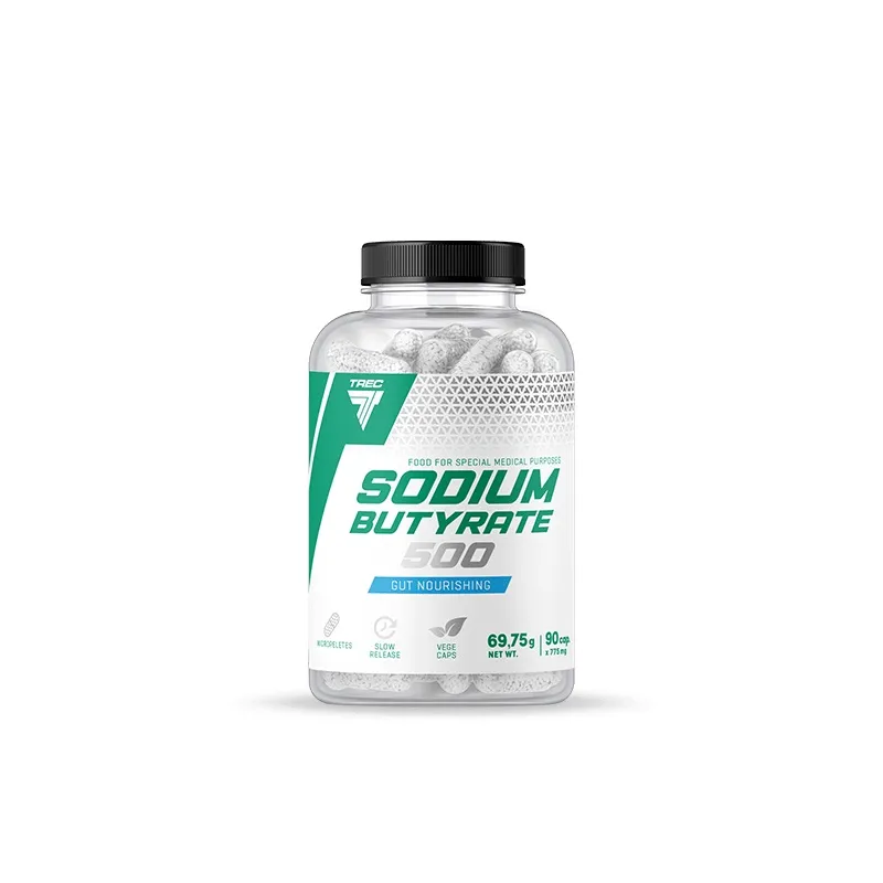 Maślan Sodu Sodium Butyrate 500 90kaps.