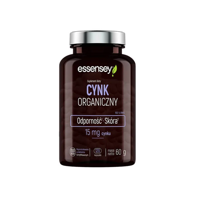 Cynk Organiczny Na Odporność 120kaps.