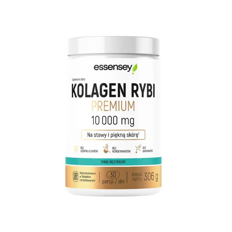 Kolagen Rybi Premium 10 000mg [smak neutralny] 306g