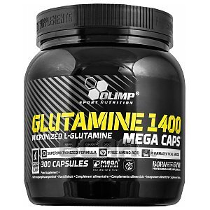 Olimp Glutamine 1400 Mega Caps 300kaps.  1/2