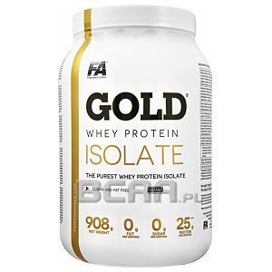 Fitness Authority Gold Whey Protein Isolate 908g czekolada 1/2
