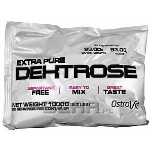 OstroVit Extra Pure Dextrose Dekstroza lemon 1000g  1/1