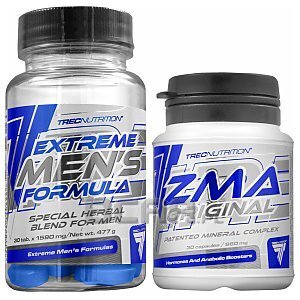 Trec Extreme Men's Formula Tribulus Complex+ZMA 30tab. + 30kaps. 1/1