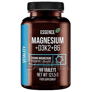 Essence Nutrition Magnesium + D3 K2 + B6 90tab.  1/1