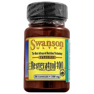 Swanson Resveratrol 100mg 30kaps.  1/1