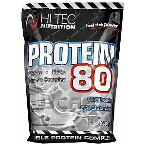 Hi Tec Protein 80 vanilla 2250g  1/1