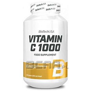 BioTech USA Vitamin C 1000 250tab. 1/1