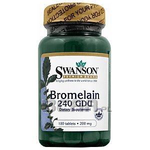 Swanson Bromelain (Bromelaina) 100tab. 1/1