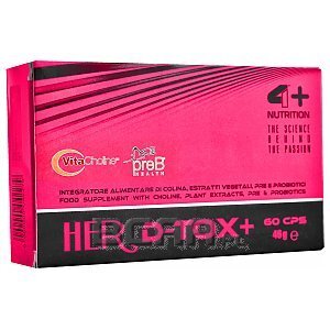4+ Nutrition Her D Tox+ 60kaps.  1/1