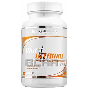 Body Attack Multi-Vitamin 100tab. 1/2