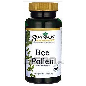 Swanson Bee Pollen 400mg 100kaps. 1/1