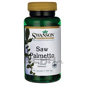 Swanson Saw Palmetto 540mg 100kaps. 1/1