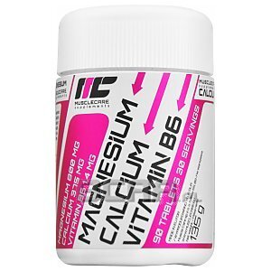 Muscle Care Magnesium Calcium Vitamin B6 90tab. 1/2