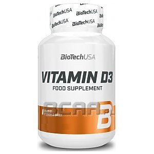 BioTech USA Vitamin D3 50mcg 120tab. 1/1