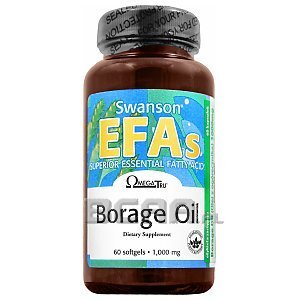 Swanson EFA Borage Oil 60kaps. 1/1