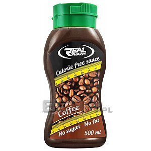 Real Pharm Calorie Free Sauce Syrop Zero coffee 500ml  1/2