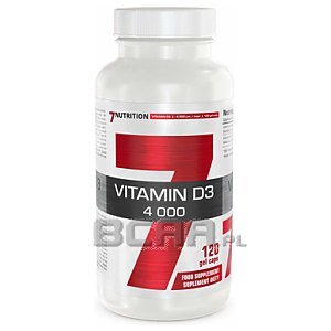 7Nutrition Vitamin D3 4000 120kaps. 1/1
