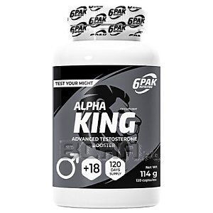 6Pak Nutrition Alpha King 120kaps. 1/1