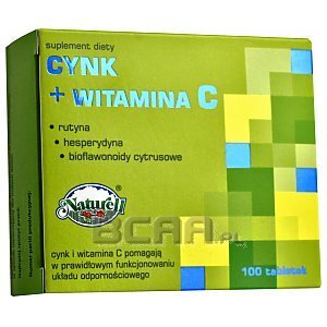 Naturell Cynk + Witamina C 100tab. 1/1