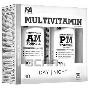 Fitness Authority Multivitamin AM + PM Formula 180kaps. 1/1