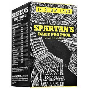 Iridium Labs Spartan's Daily Pro Pack 60kaps.  1/1