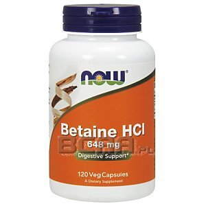 Now Foods Betaine HCL 120 vege kaps. 1/1