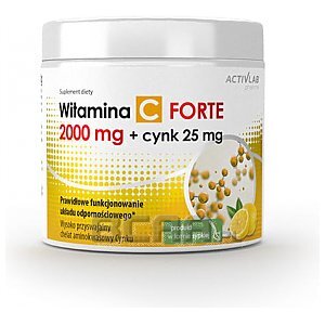 Activlab Pharma Witamina C 2000mg + Cynk 25mg Forte 500g  1/1