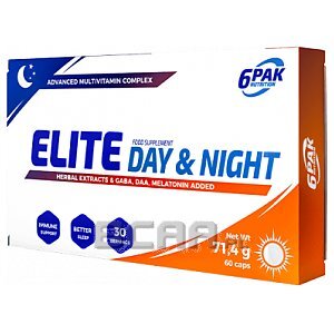 6Pak Nutrition Elite Day & Night 60kaps. 1/1