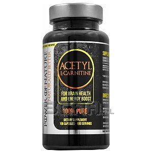 Power of Nature Acetyl L-Carnitine 100kaps. 1/2