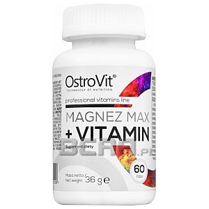 OstroVit Magnez Max + Vitamin 60tab. 1/2