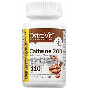 OstroVit Caffeine 200mg Limited Edition 100tab.+10tab. GRATIS! 1/2