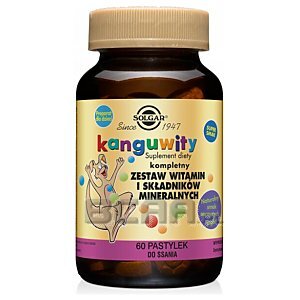 Solgar Kanguwity Kompletny zestaw witamin i składników mineralnych 60tab. 1/1