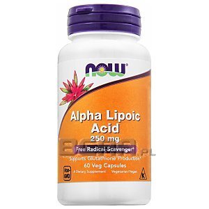 Now Foods Alpha Lipoic Acid 250mg 60kaps. 1/2
