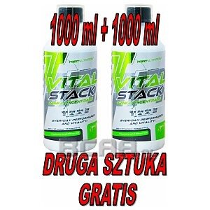 Trec Vital Stack Drink 1000ml + 1000ml Gratis! 1/1
