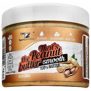 Sport Definition That's The Peanut Butter Smooth 300g 1/2