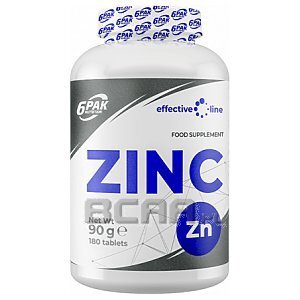 6Pak Nutrition Effective Line Zinc 180tab. 1/1