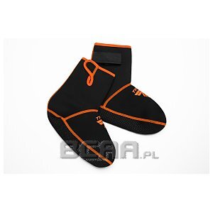 Trec Neoprenowe buty do morsowania czarno-pomarańczowe COLD WATER THERMO SHOES  1/3