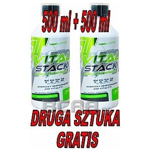 Trec Vital Stack Drink 500ml + 500ml Gratis! 1/1